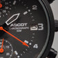 Ascot Chronograph Herren Uhr – Schwarzes Design mit sportlichen Akzenten