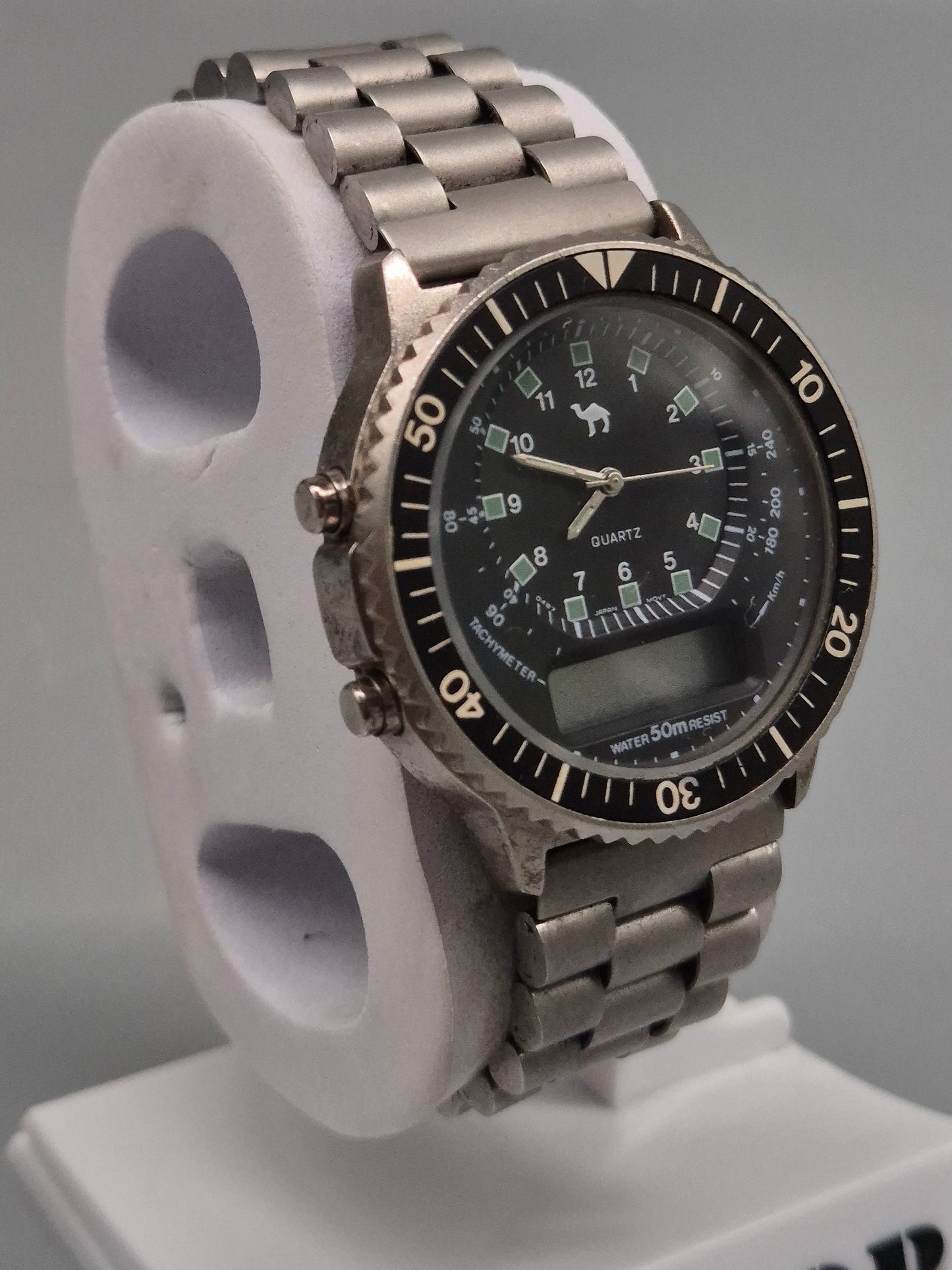 Camel Trophy Herren Uhr – Hybrid-Design mit Analog-Digital-Funktion