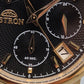 Astron Herren Uhr – Goldfarbene Quarzuhr mit Multifunktionsanzeige