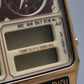 Elegante Citizen Ana‑Digi Temp Herren Uhr – Goldener Retro-Chic
