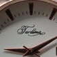Tardima Herren Uhr – Roségoldenes Gehäuse mit Echtlederarmband