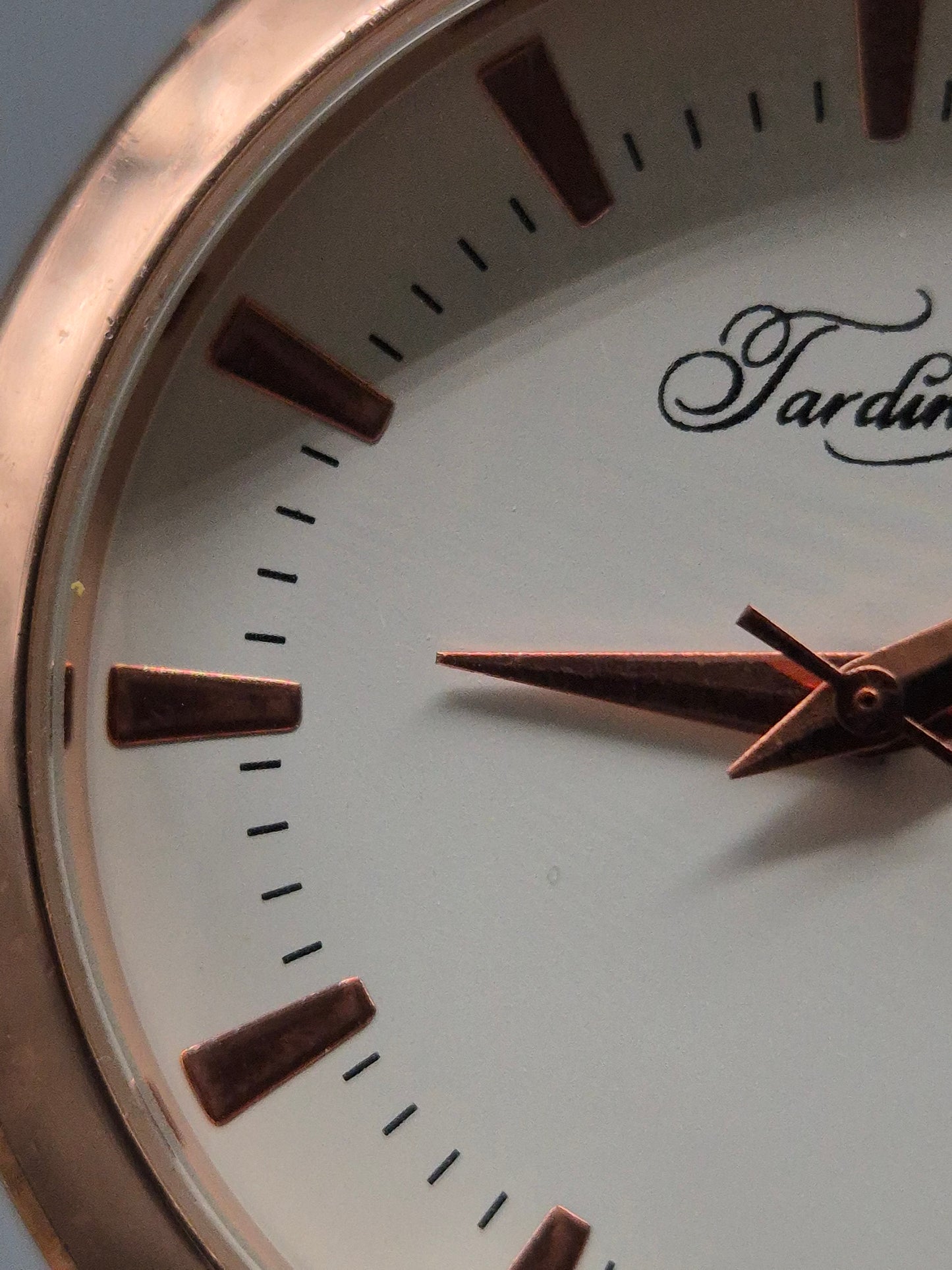 Tardima Herren Uhr – Roségoldenes Gehäuse mit Echtlederarmband