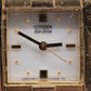 Citizen Eco‑Drive Damen Uhr – Quadratisches Gold‑Design