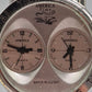 America Time Herren Uhr – Dualzeit mit Edelstahlband