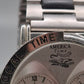 America Time Herren Uhr – Dualzeit mit Edelstahlband