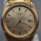 Citizen Herren Uhr – Gold‑Tone Quarz mit Datum, Vintage 5510er Serie