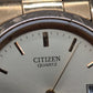 Citizen Herren Uhr – Gold‑Tone Quarz mit Datum, Vintage 5510er Serie