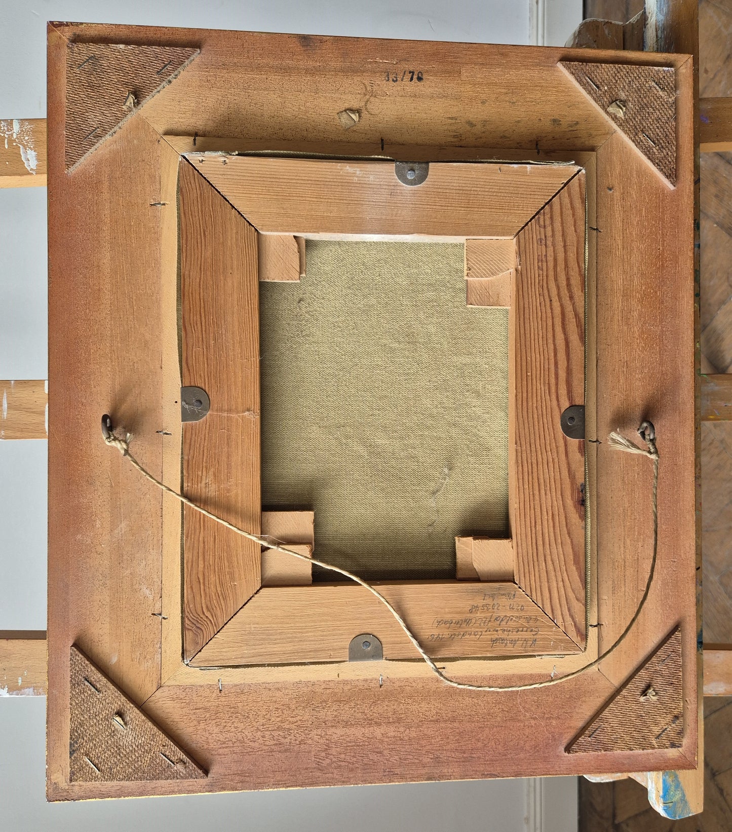 Ölgemälde Sylter Reetdachhaus Kurt Kluge (XX) Handsigniert Datiert 45x39cm