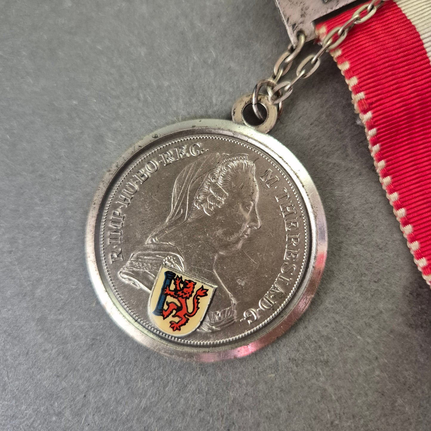 Medaille mit Band – Marsch- und Wandertag Saulgau 1969