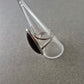 Silber Ring – Mit großem schwarzen Cabochon Stein