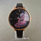 Ted Baker Damen Uhr – Roségold mit floralem Zifferblatt