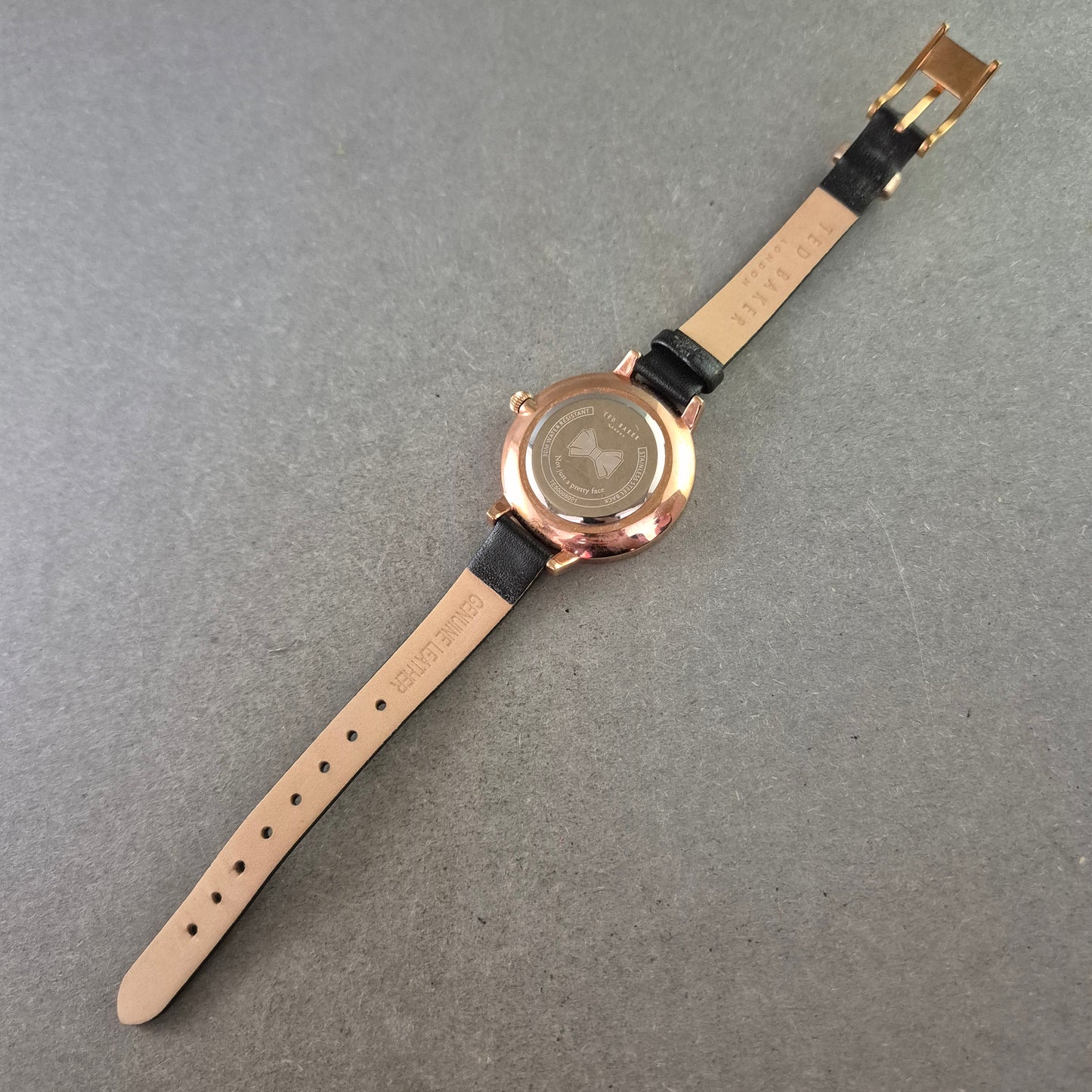 Ted Baker Damen Uhr – Roségold mit floralem Zifferblatt