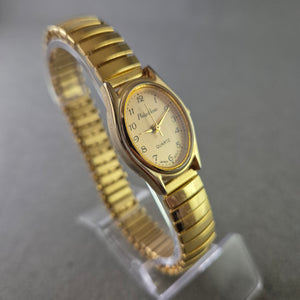 Paolo Perroti Damenarmbanduhr – Goldfarben, Quartz, Stretcharmband