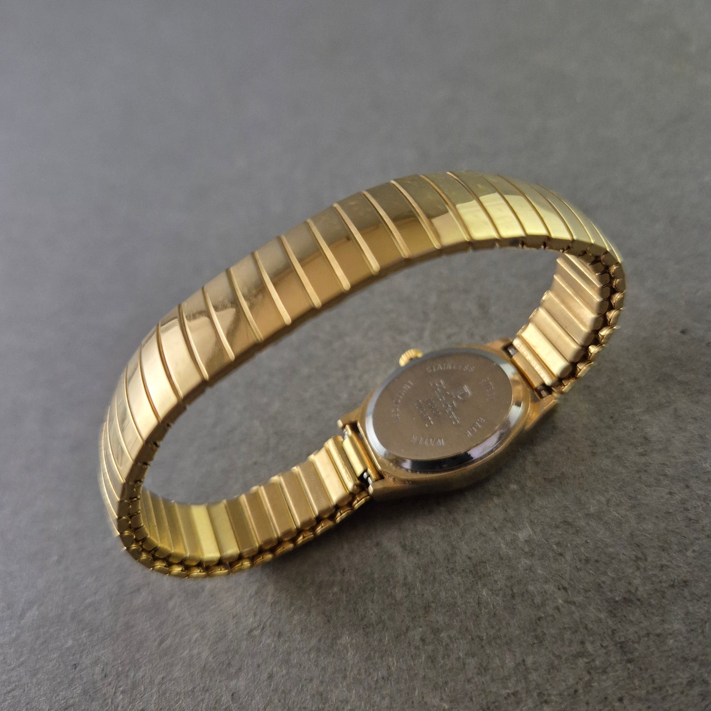 Paolo Perroti Damenarmbanduhr – Goldfarben, Quartz, Stretcharmband