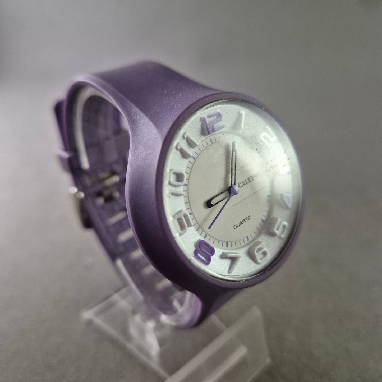 Calypso Damen Uhr – Lila Quarzarmbanduhr mit sportlichem Design