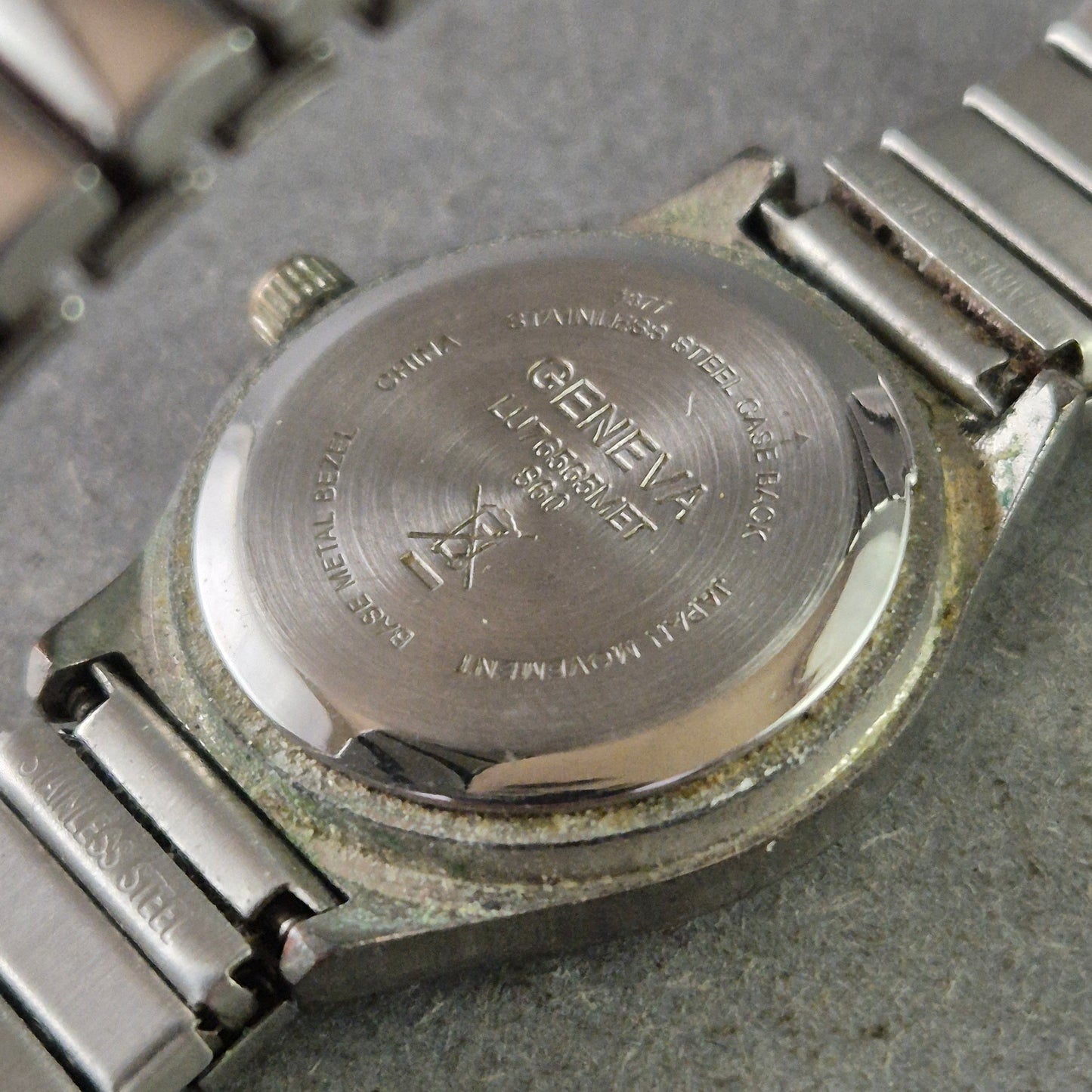 Luca Milano Damen Uhr – Edelstahl Quarzarmbanduhr mit Stretchband