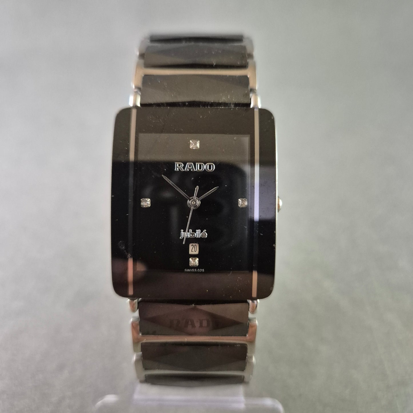 Elegante Rado Jubile Herren Uhr – Hochtechnische Keramik mit Diamant‑Akzenten