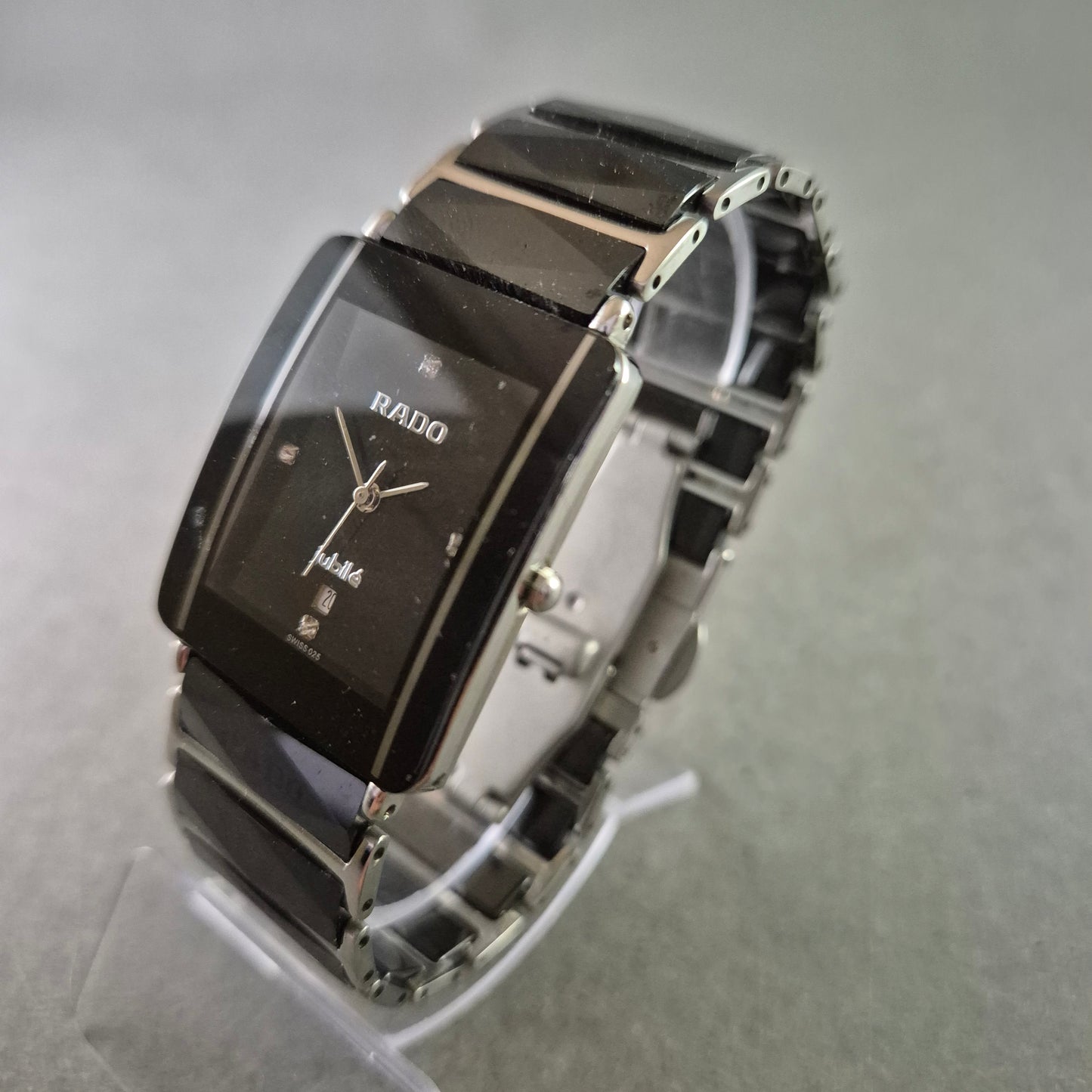 Elegante Rado Jubile Herren Uhr – Hochtechnische Keramik mit Diamant‑Akzenten