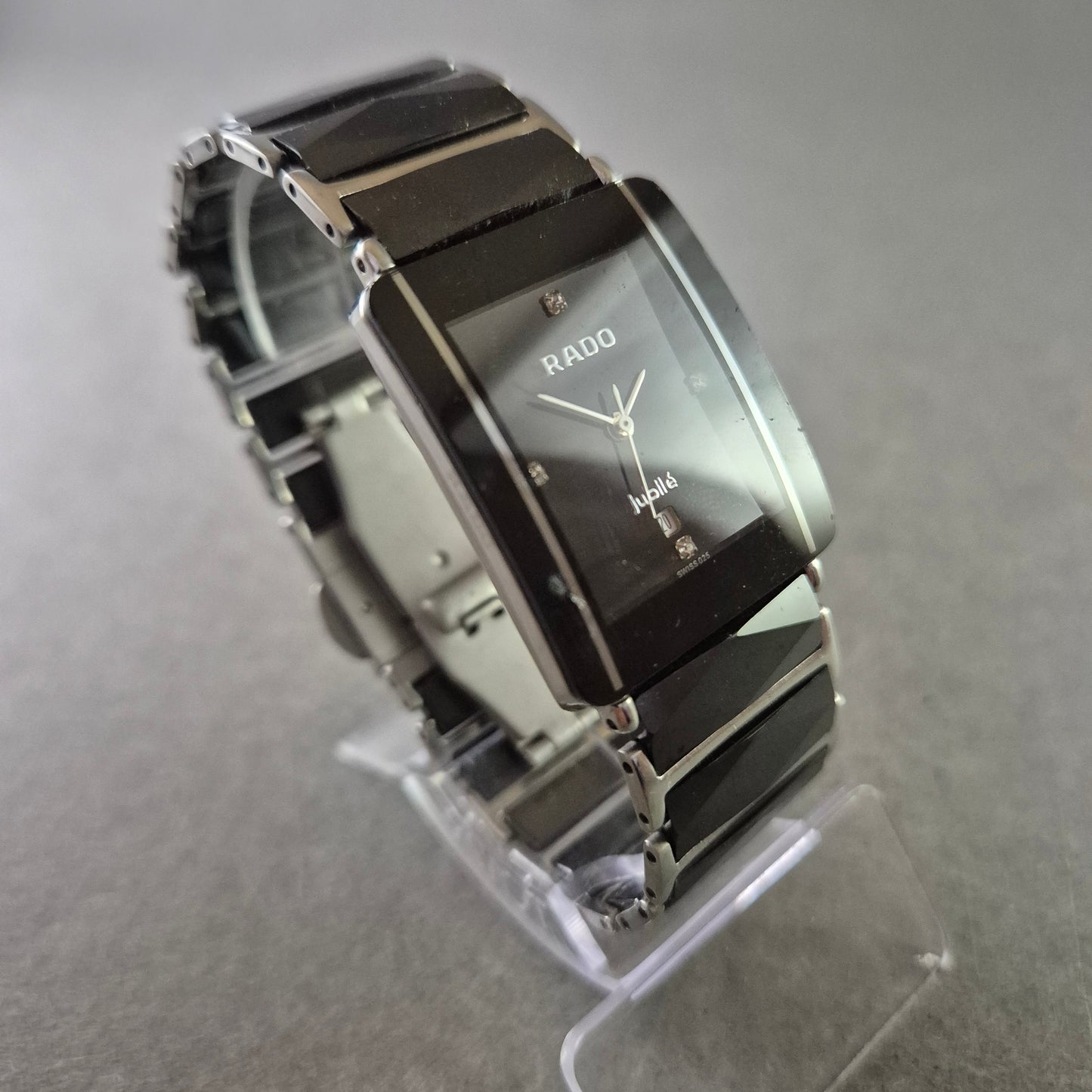 Elegante Rado Jubile Herren Uhr – Hochtechnische Keramik mit Diamant‑Akzenten