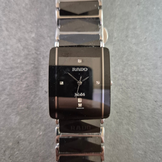 Elegante Rado Jubile Herren Uhr – Hochtechnische Keramik mit Diamant‑Akzenten