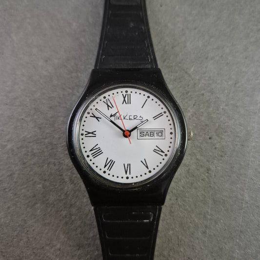 Klassische Tikkers Herren Uhr – Römisches Zifferblatt & Tagesanzeige