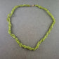Grüne Edelstein Kette aus Splittern – Naturstein Schmuck