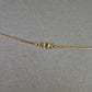 Goldfarbene Kette mit Quasten Anhänger – Stilvoller Vintage Look