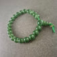 Grünes Perlen Armband – Elastisch und natürlich inspiriert
