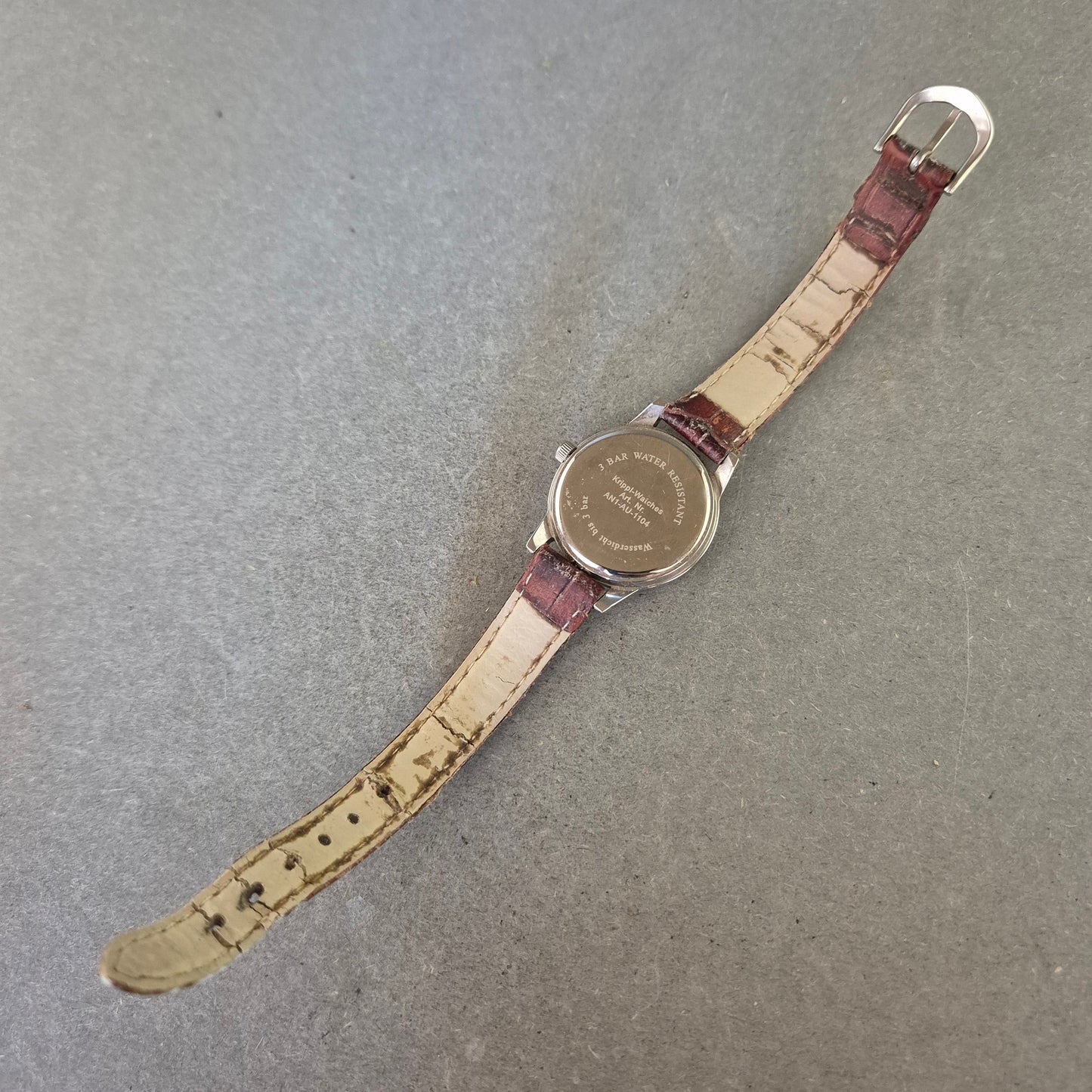 Ascot Herren Uhr mit braunem Lederarmband – Klassisches Design