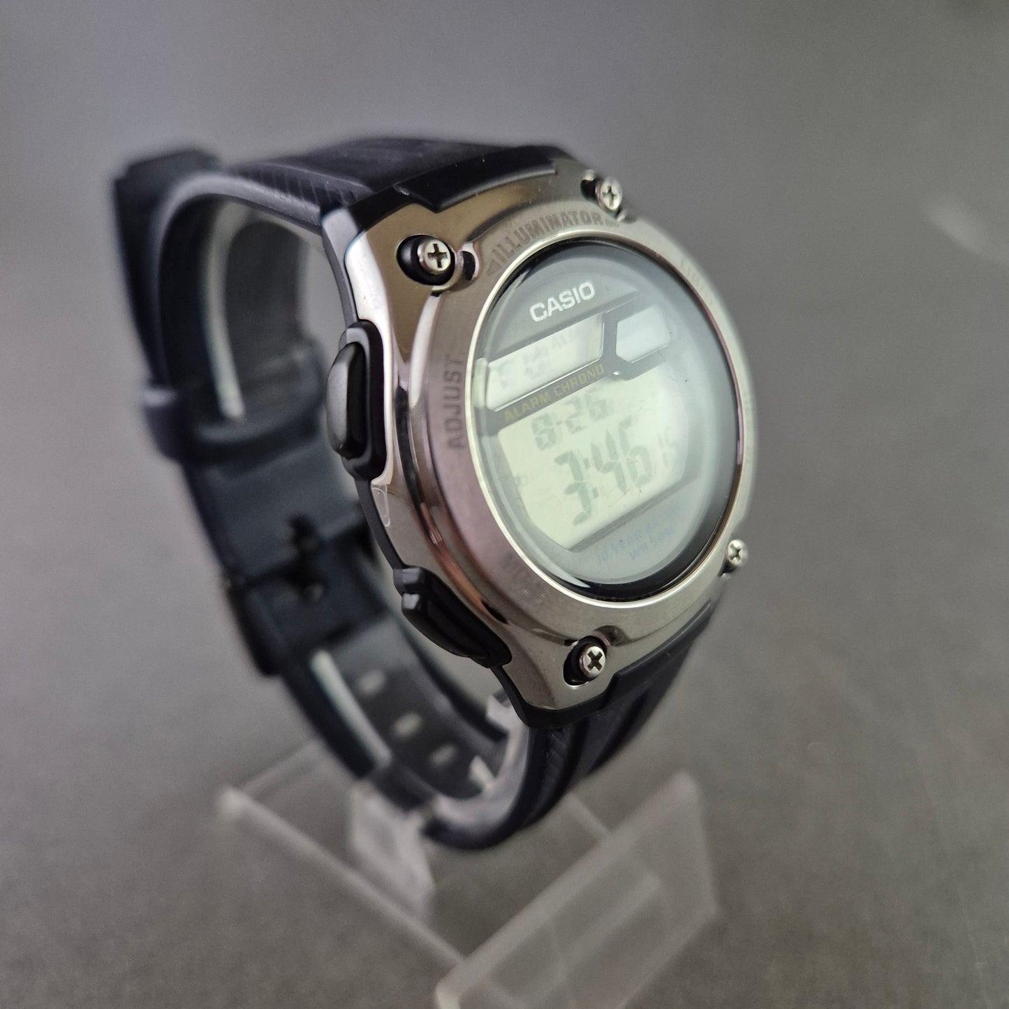 Casio Herren Uhr W-211 – Digitale Armbanduhr mit Chronograph