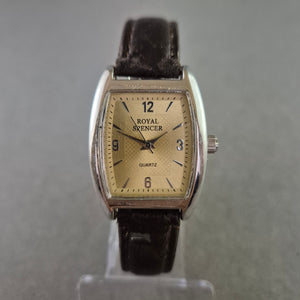 Royal Spencer Damen Uhr – Klassisch & Elegant mit Lederarmband