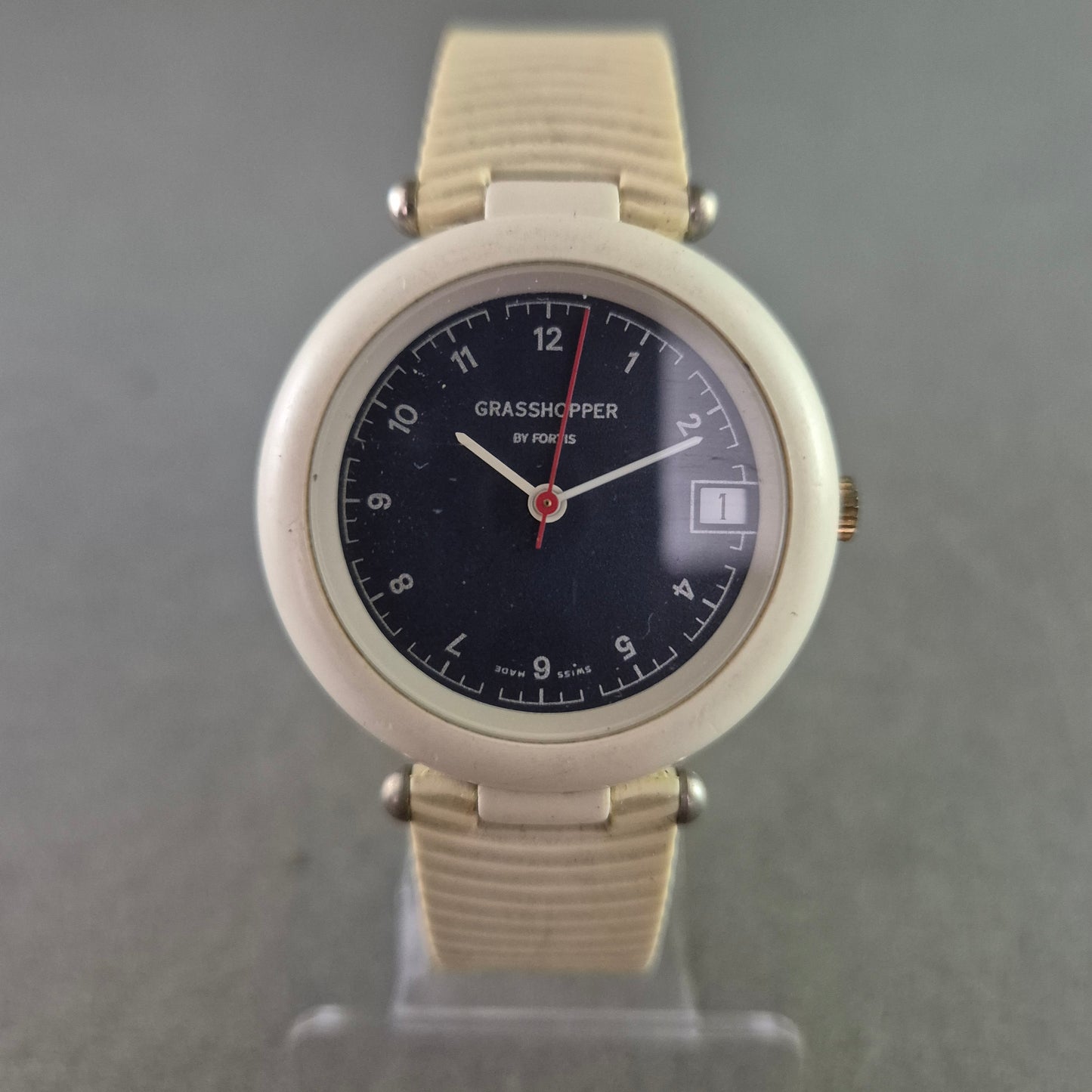 Grasshopper Damen Uhr von Fortis – Seltene Swiss Made Uhr mit Retro-Charme