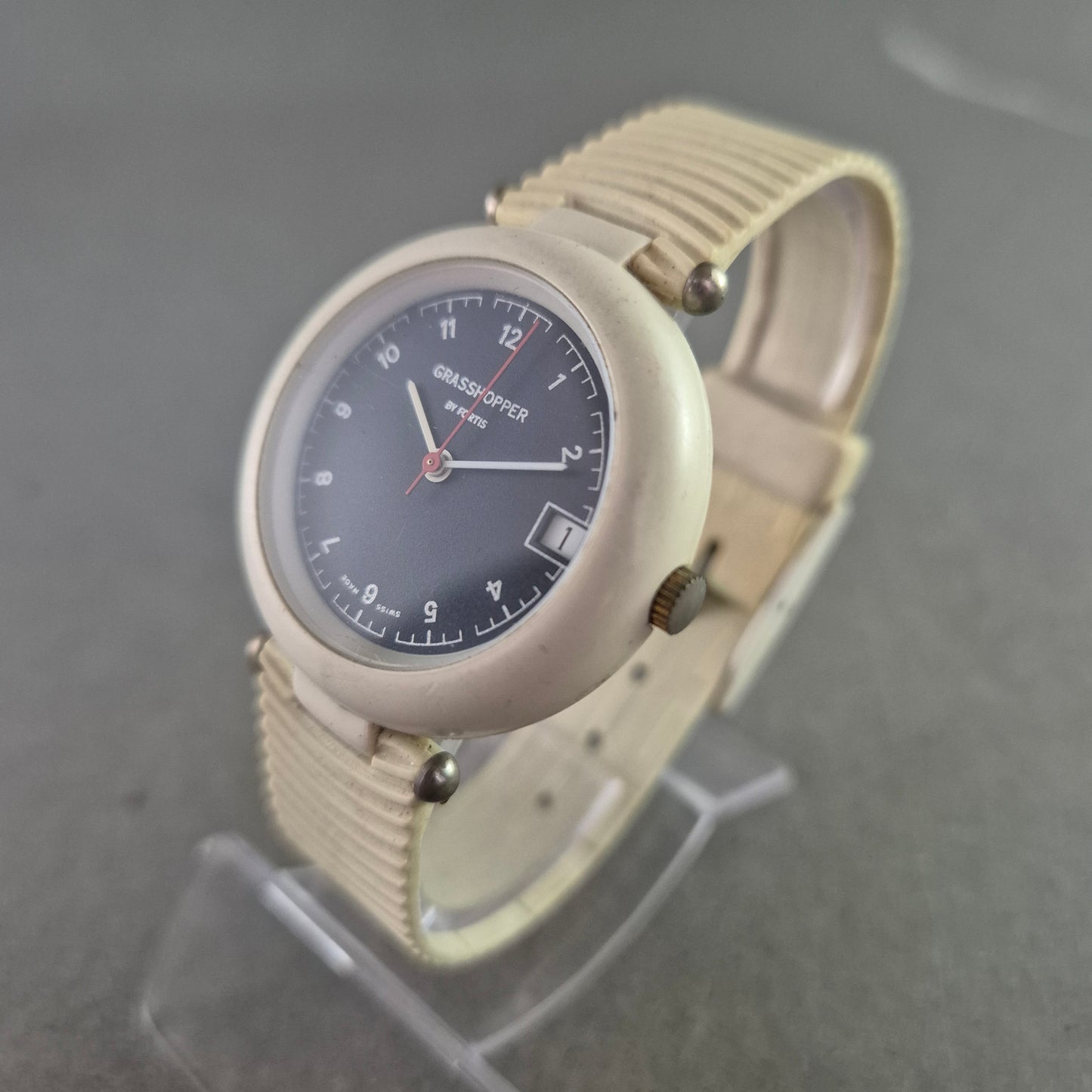 Grasshopper Damen Uhr von Fortis – Seltene Swiss Made Uhr mit Retro-Charme