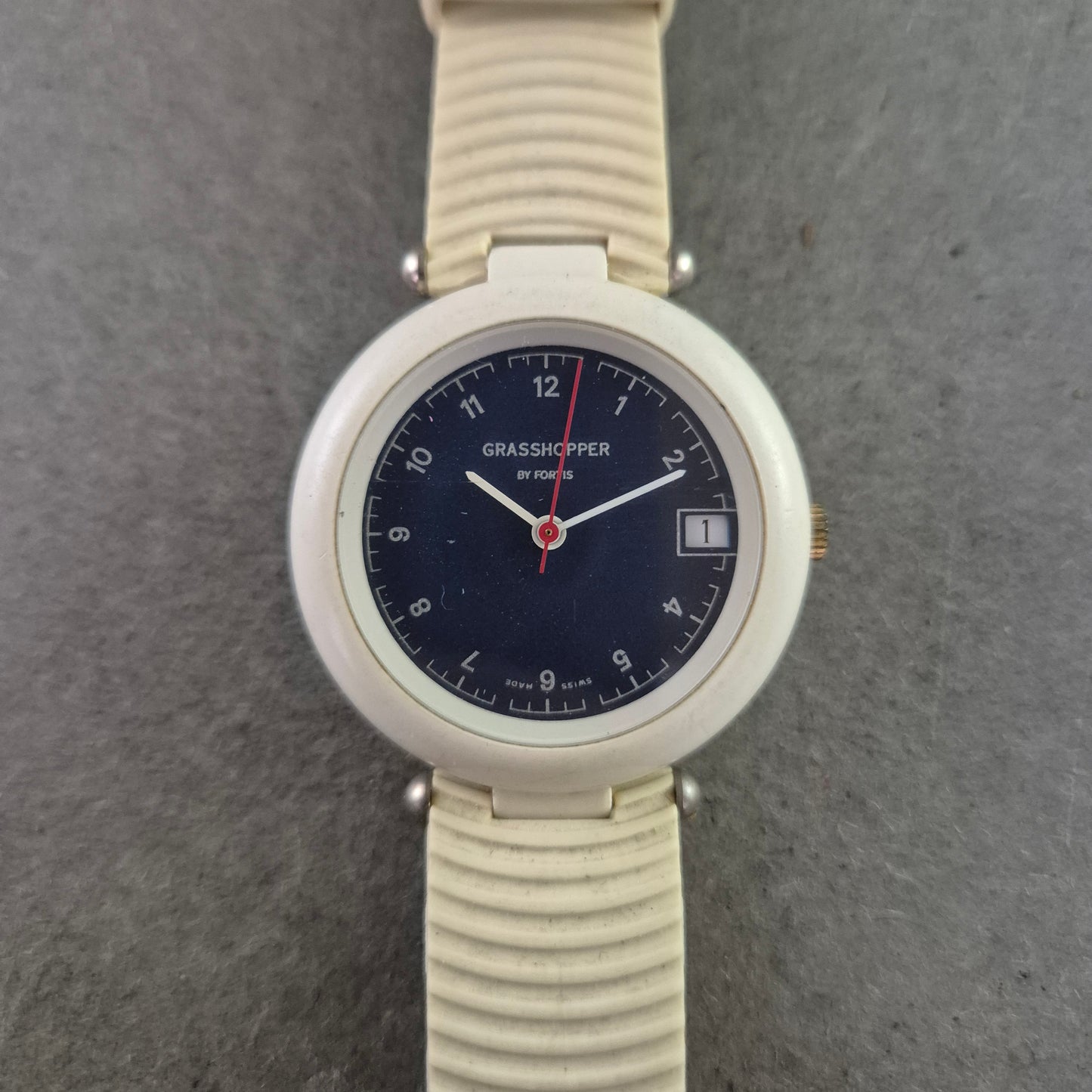 Grasshopper Damen Uhr von Fortis – Seltene Swiss Made Uhr mit Retro-Charme