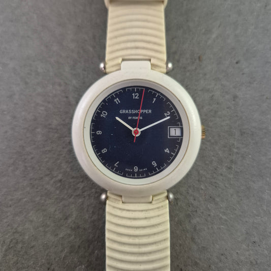 Grasshopper Damen Uhr von Fortis – Seltene Swiss Made Uhr mit Retro-Charme