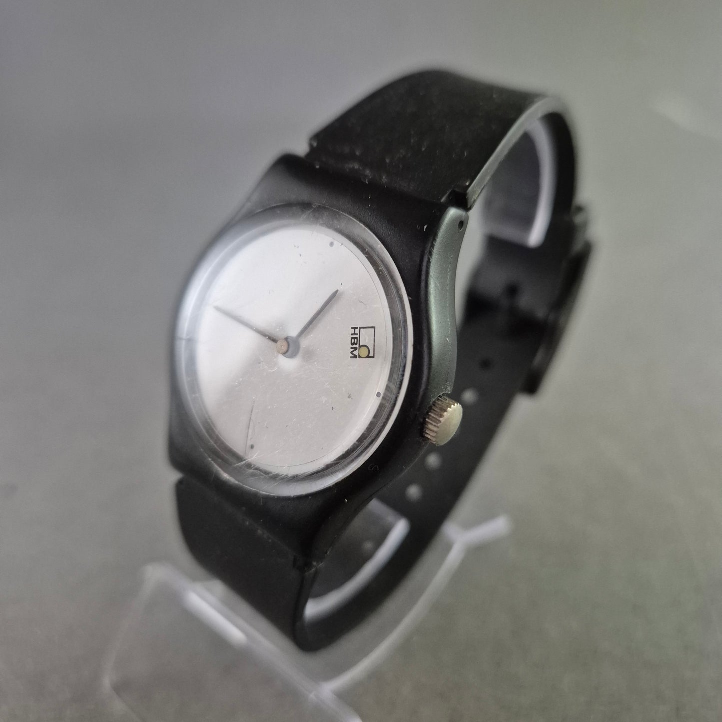 Minimalistische Herren Uhr – Schwarz Weiß Design mit Quarzwerk