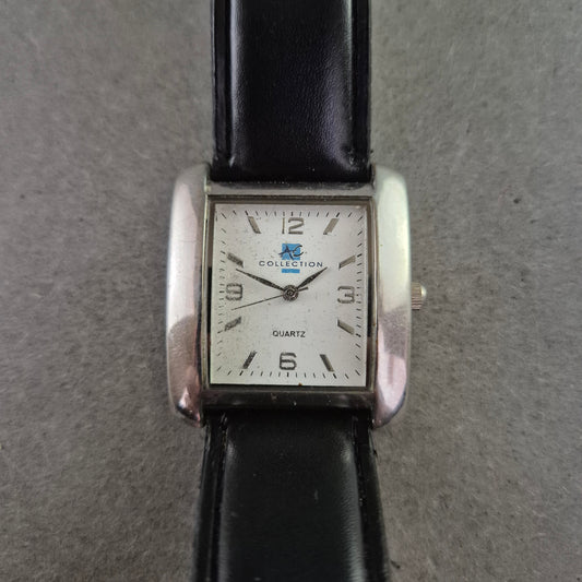 Elegante Herren Uhr – Rechteckiges Gehäuse mit Quarzwerk