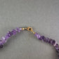 Damen Kette aus Amethyst Splittern – Naturstein Schmuck in Violett
