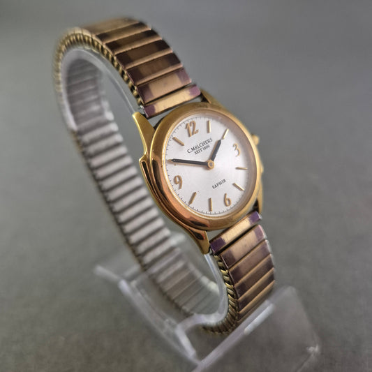 Camelchers Damen Uhr mit Saphirglas – Klassisch und elegant