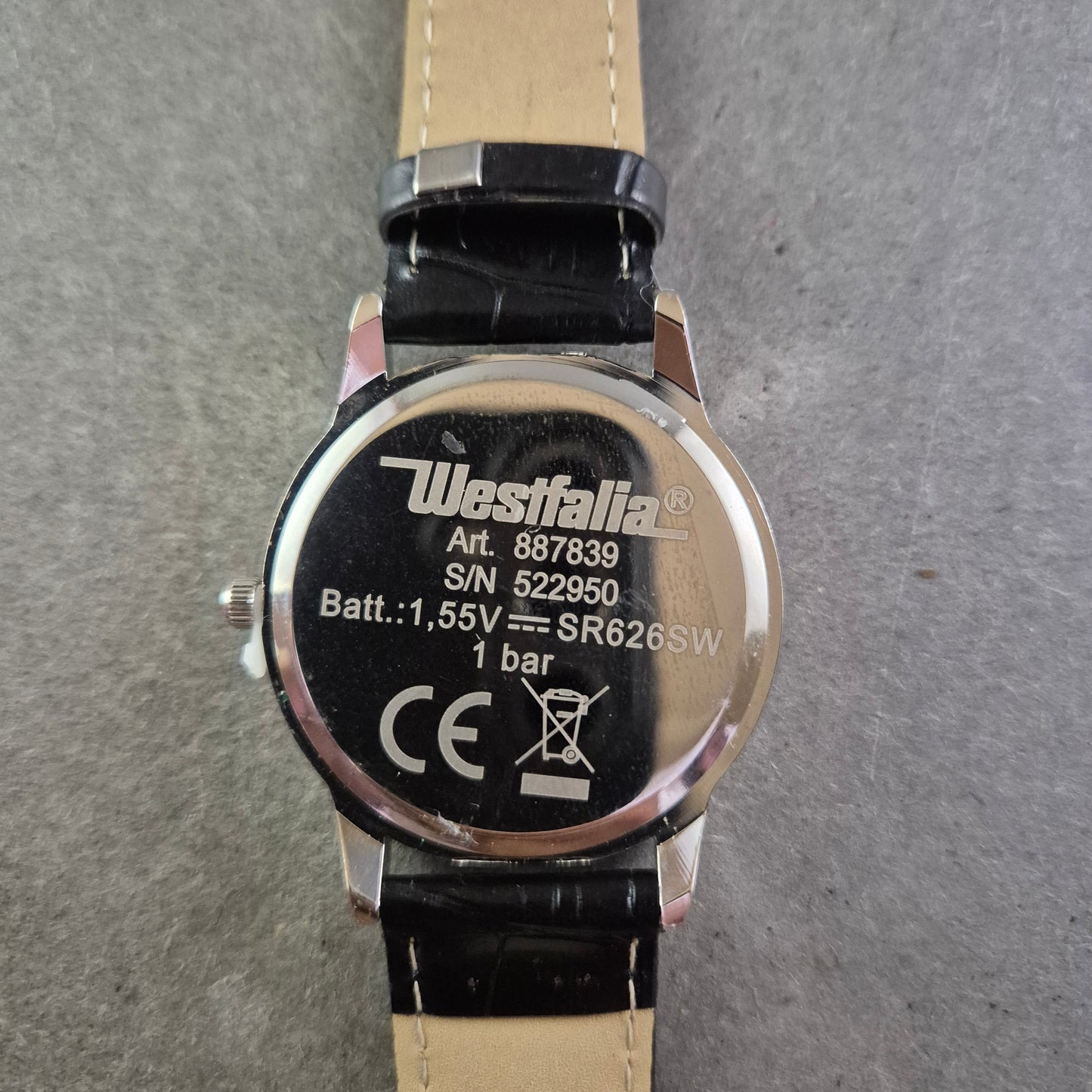 Retox Herren Uhr von Westfalia – Klassisch mit Lederarmband