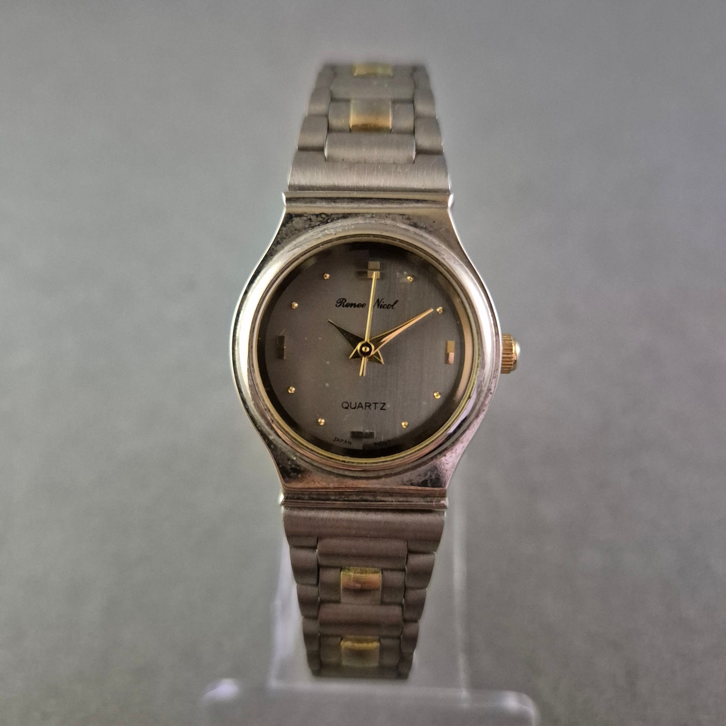 Romeo Nickel Damen Uhr – Zweifarbiges Edelstahlarmband & dezentes Design