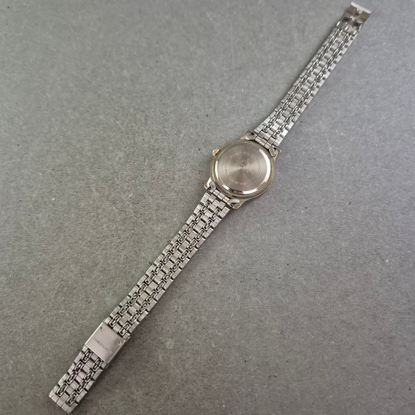 Damen Uhr Meister Anker Bicolor-Design mit Datumsanzeige