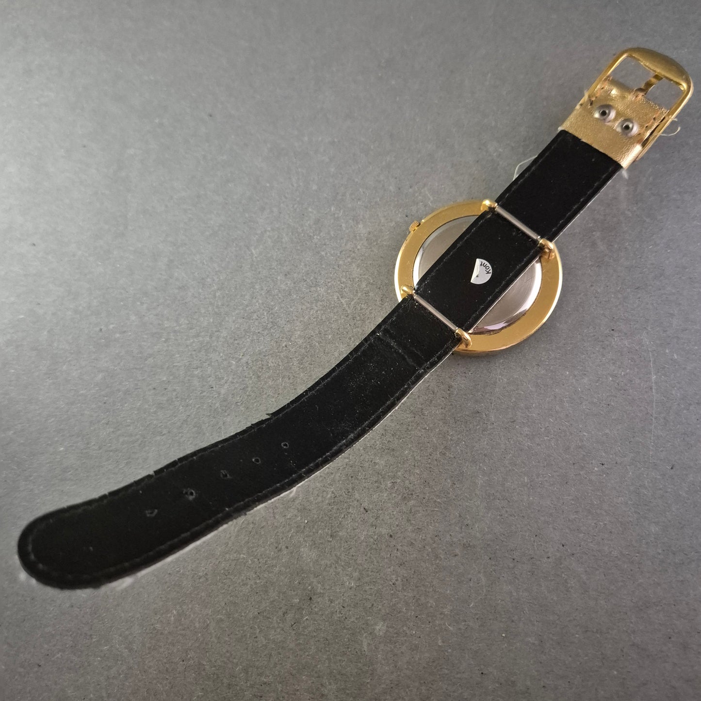 Damen Uhr Moderne New York Gold mit Perlmutt-Zifferblatt