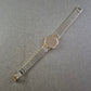 Damen Uhr Dugena Quartz Gold mit römischen Ziffern und Datumsanzeige