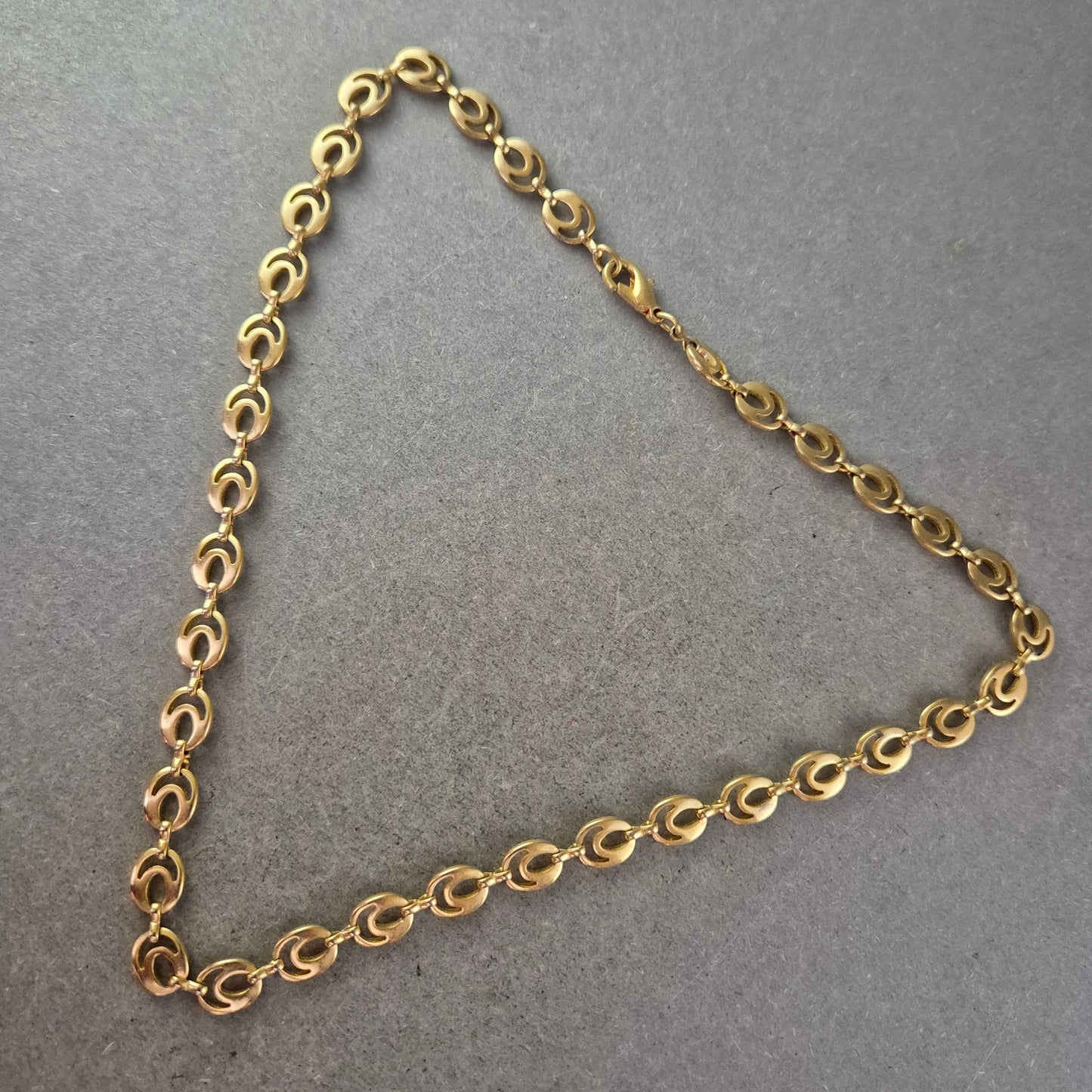 Klassische Glieder Halskette in Goldoptik – Schlicht & Stilvoll