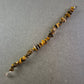 Tigerauge Armband – Naturstein Splitter im warmen Braunton