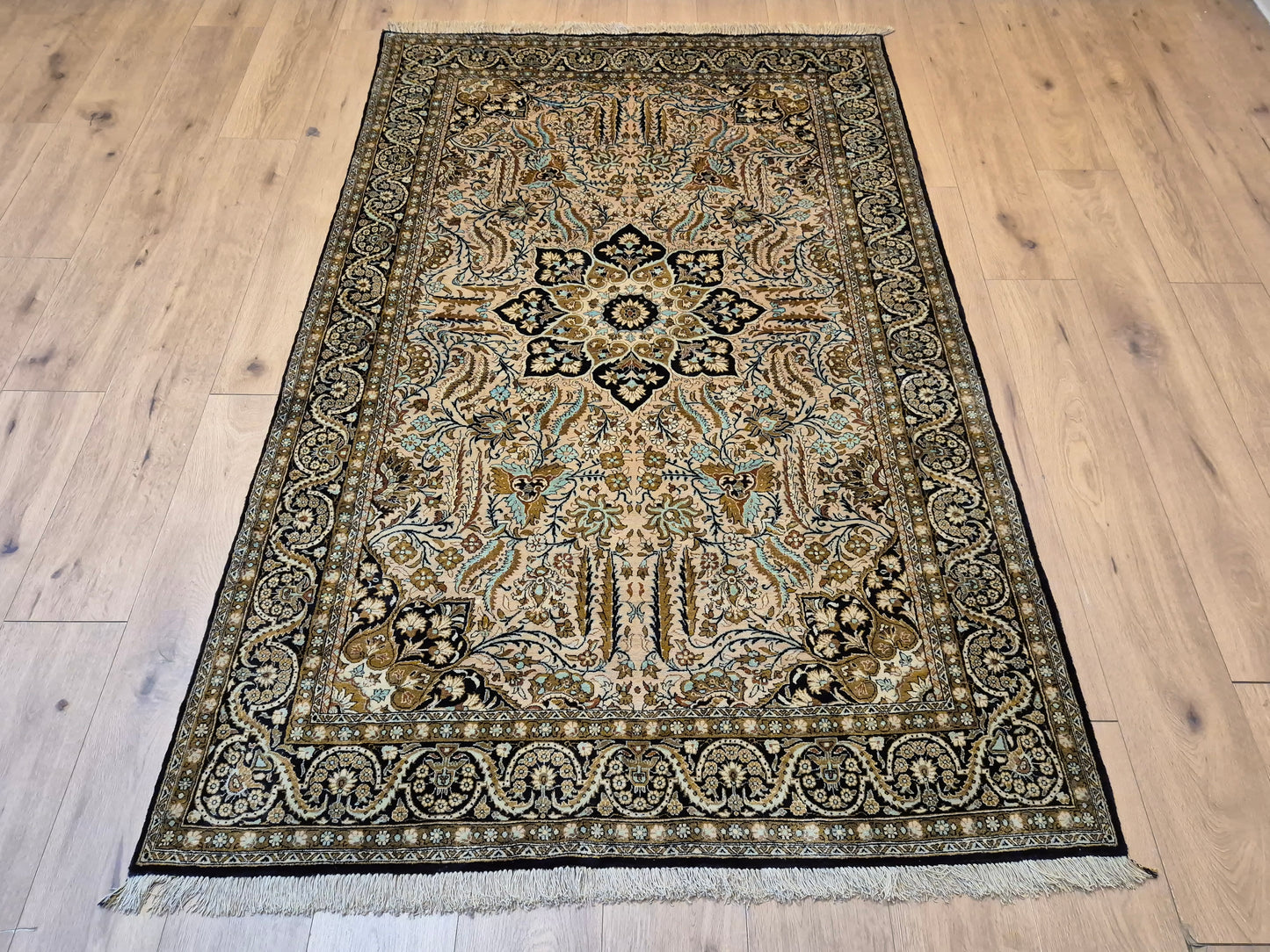 Exklusiver Ghom Teppich – Seide auf Seide, sehr fein Orientteppich