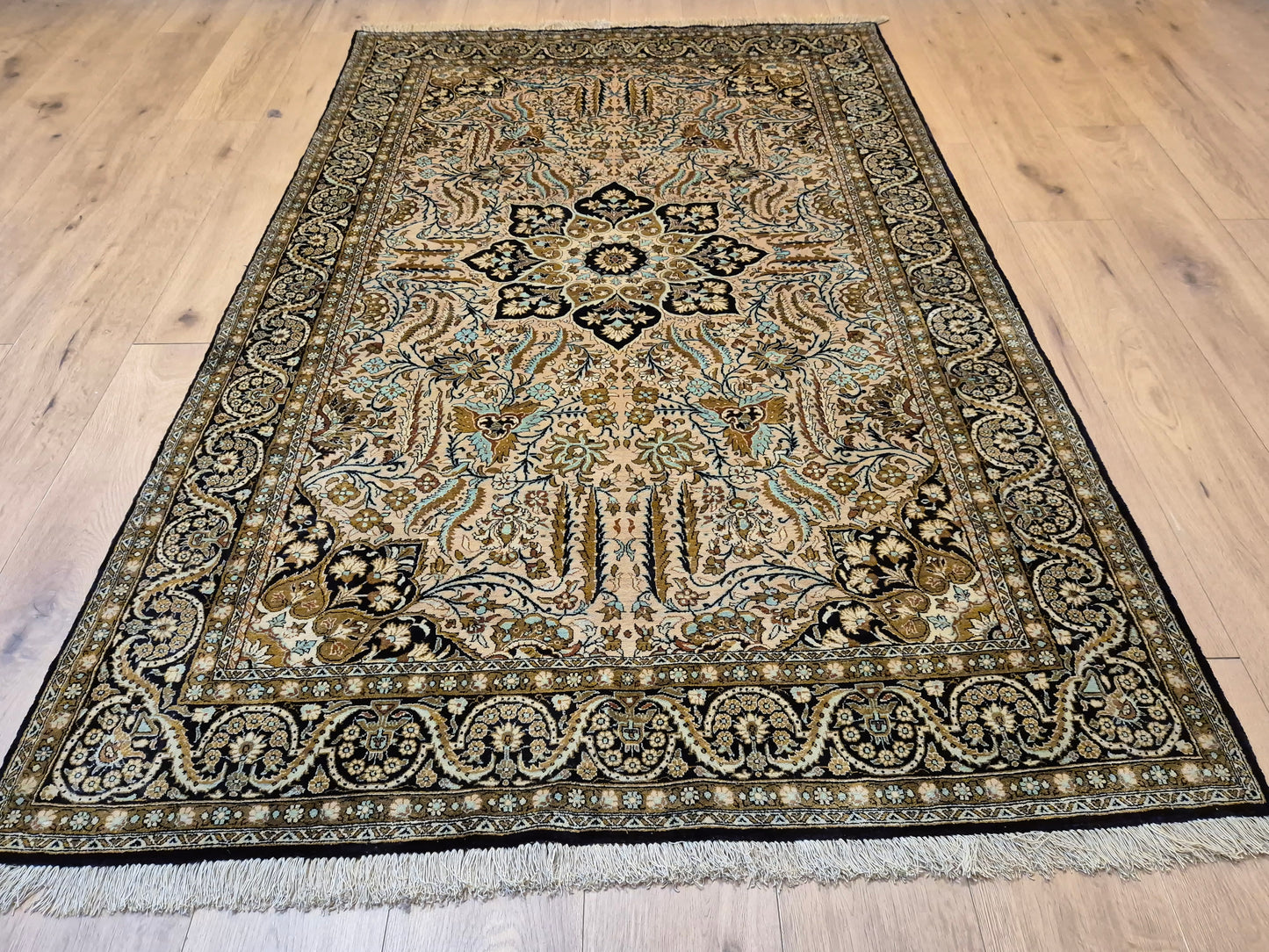 Exklusiver Ghom Teppich – Seide auf Seide, sehr fein Orientteppich