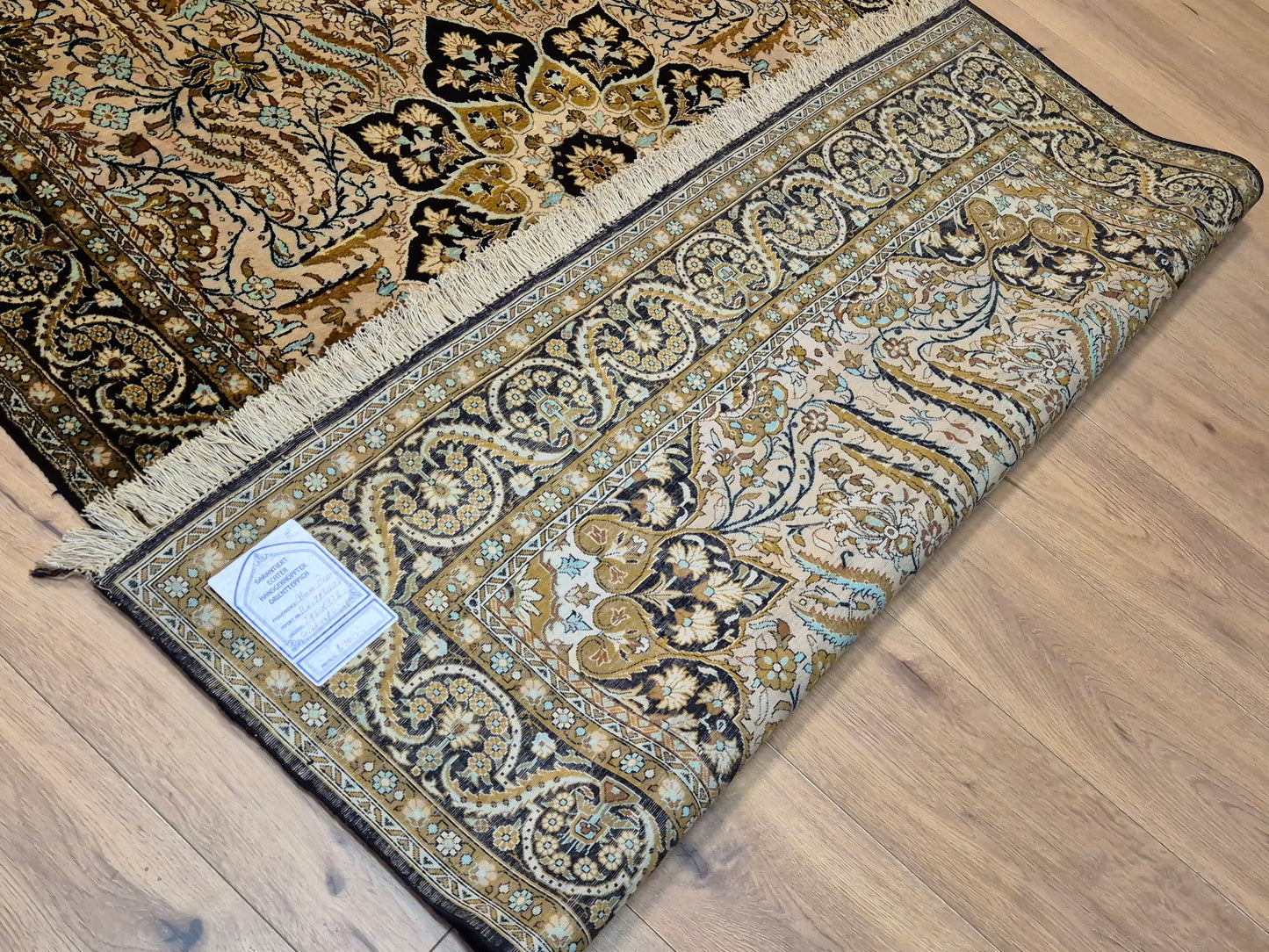 Exklusiver Ghom Teppich – Seide auf Seide, sehr fein Orientteppich