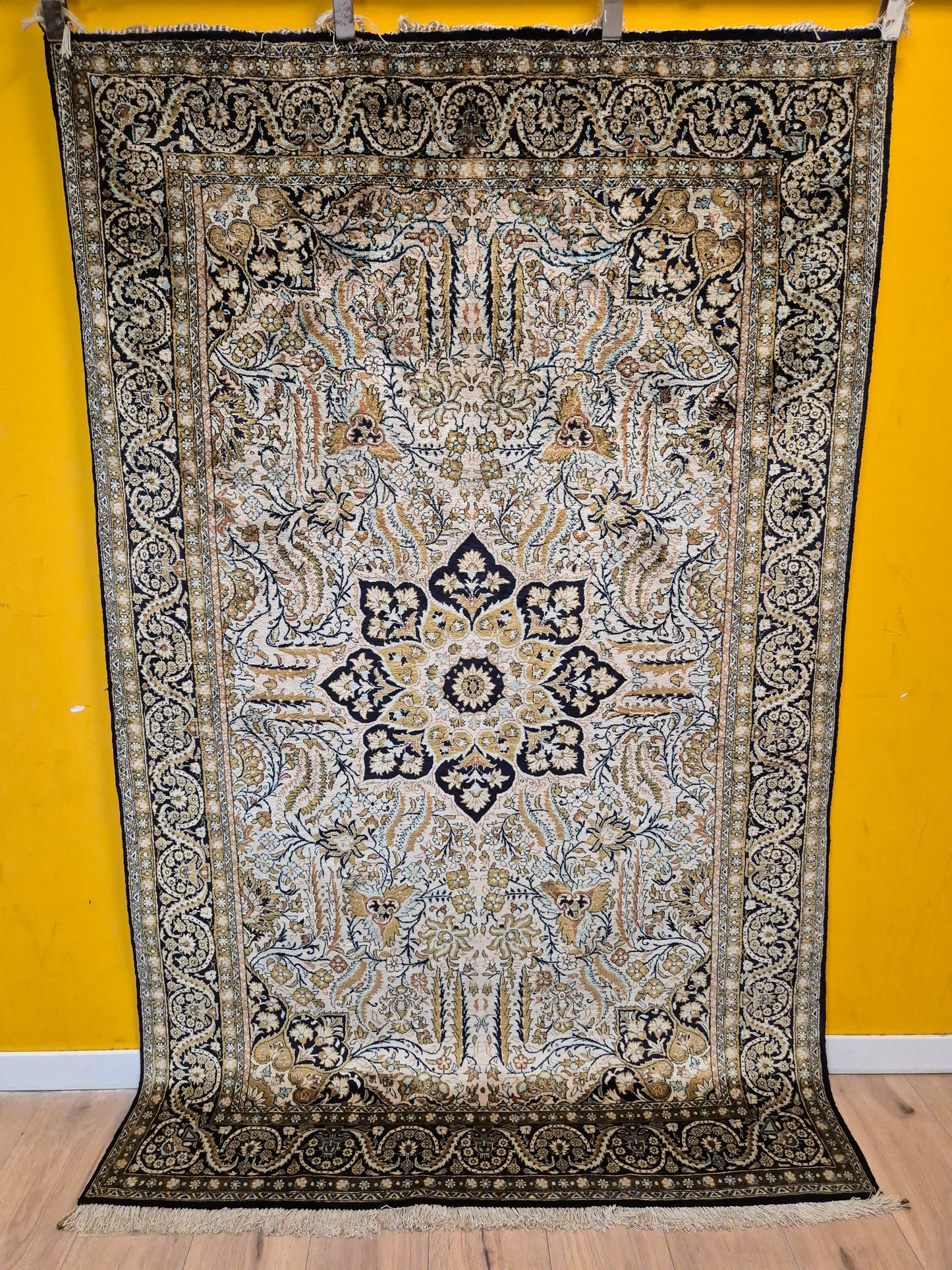 Exklusiver Ghom Teppich – Seide auf Seide, sehr fein Orientteppich